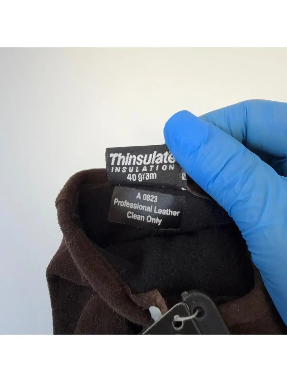 Thinsulate 40g Professional Leather Gloves‎ Women's Size S Brown NEW